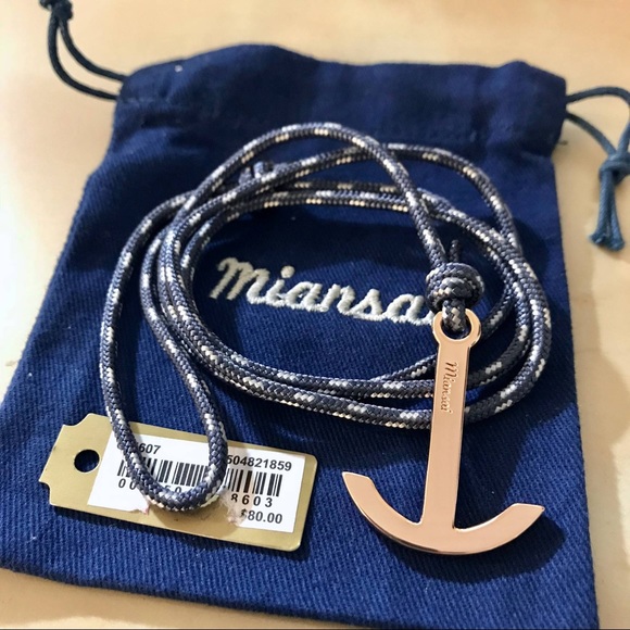 Miansai Gold Anchor Rope Wrap Bracelet - Picture 7 of 7